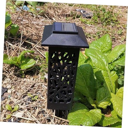 6pcs Solar Lawn Lights Decorative Garden Lamps White Light for Pathways Patios and Outdoor Events Easy to Install Weather Conditions