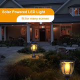 Kendal Solar Post Lights Outdoor, Waterproof Fence Solar Powered Pillar LED Light, Solar Deck Post Lights | Lumora