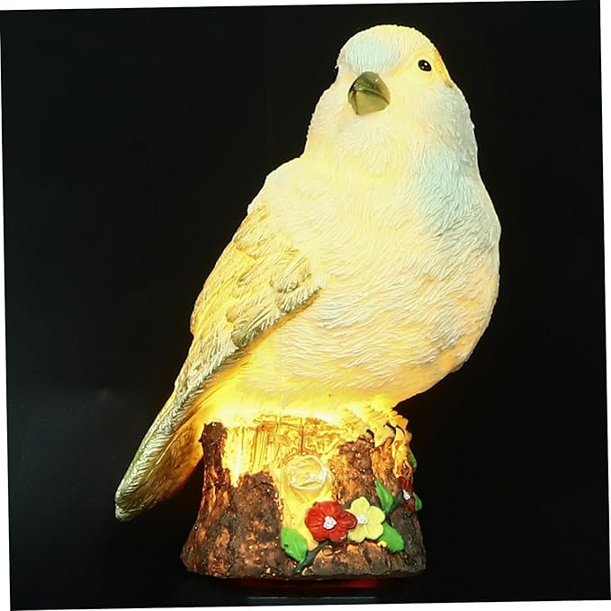 Solar Decorative Bird Light Led Solar Pathway Lamp for Garden Lawn and Outdoor Spaces Unique Bird-Shaped Design Random Colors for Landscape Lighting