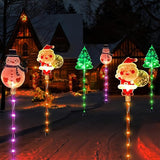 Pack of 6 Easy Installion Solar Ground Lights Easy Push Into Soil for Instants Festival Ambiances in Yard and | Lumora