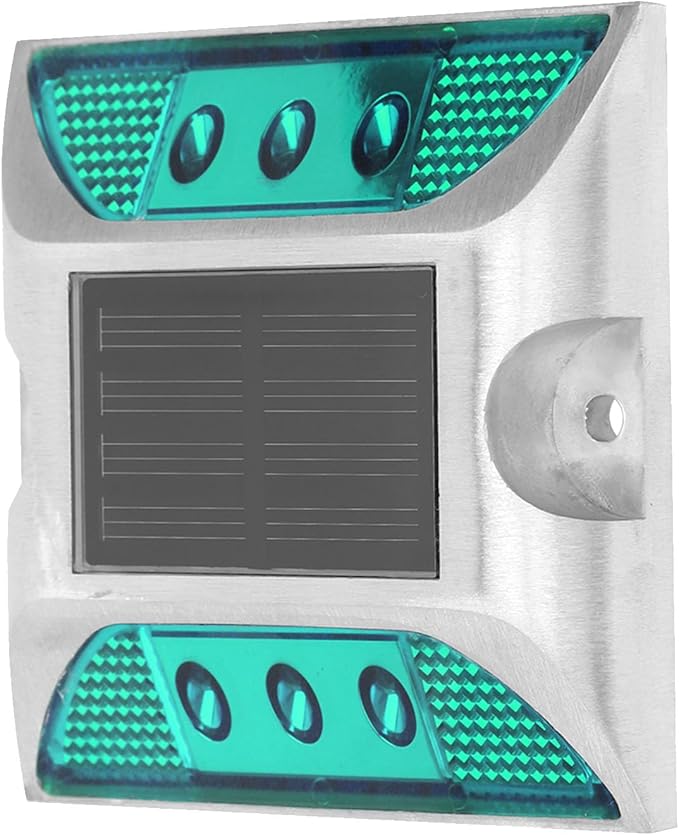 LED Solar Power Ground Marker Lights, Outdoor Driveway Road Spike Lamp, Solar - Powered LED Ground Light with 1000m | Lumora