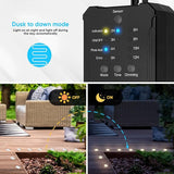 20 Pack Dimmable Recessed Deck Stair Lighting All-in-one with Timer Photocell Sensor Transformer Low Voltage LED | Lumora