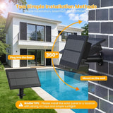 100FT Solar String Lights Outdoor Waterproof IP65 with USB-Charging , Solar Powered LED Patio Lights with 50+2 | Lumora