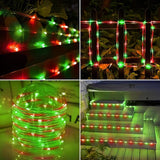 Jnaurb 2-Pack Battery Operated Rope Lights for Outside, Total 66FT 200LED 8 Modes Battery Operated String Lights | Lumora