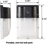 13W LED Wall Pack Light,Dusk to Dawn Led Outdoor Lighting 1600lm 5000K Daylight White, IP65 Rating,Outdoor Security | Lumora