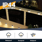 SOLPEX Solar Fence Lights Outdoor 20 Pack, Solar Step Lights Waterproof Led Solares Light for Outdoor Stairs, Deck | Lumora