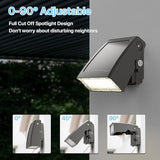 HYPERLITE LED Wall Pack Light: 40W 3000K Wall Pack Lights Outdoor with Dusk to Dawn Photocell, 5200lm ETL Listed | Lumora