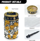 Pumpkin Skull Yard Solar Lights for Cemetery Led Light Dustproof Grave Lamp Sympathy Memorial Gift Lawn Decorations | Lumora