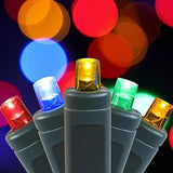 100 LED 5MM Multicolor Christmas Lights, 33FT Indoor/Outdoor String Light, Mini Lights for Garden, Patio, Christmas | Lumora
