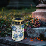 Hydrangea Floral Solar Pathway Lights Outdoor Waterproof Garden Lights for Yard Patio Butterfly LED Lantern | Lumora
