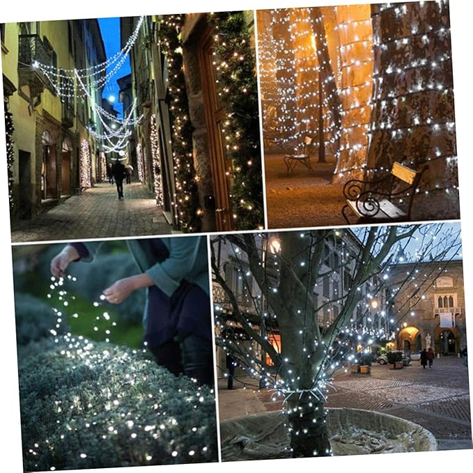 Uonlytech 2sets Led Solar String Lights Outdoor Fairy Lights for Garden Decor Auto Off Energy Efficient for | Lumora