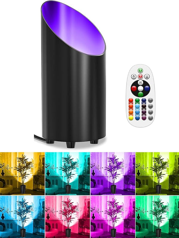 ZUCKEO Indoor Uplighting RGB Floor Can Light LED Spotlight Uplights, 5W Indoor Color - Outdoor Security Flood Light | Lumora
