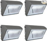WYZM 4Pack 150W LED Wall Pack Lights with Dusk-to-Dawn Sensor, 21000LM Bright Wall Mount Outdoor Light Fixture | Lumora
