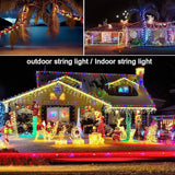 FULLBELL Easter Lights 66 Feets 200 LED Easter Decorations Memory Indoor Outdoor Fairy Lights Easter Decor Lights | Lumora
