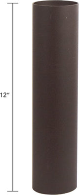 Solus 12, 24, or 36 inch Stub Post for Outdoor Lamp Fixtures – Aluminum Construction, .050" Wall Thickness – for | Lumora
