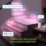 ASD LED Recessed Step Light Fixture, Outdoor & Indoor Tread Lighting | RGBW, Smart, Waterproof, ETL Listed | 3W | Lumora