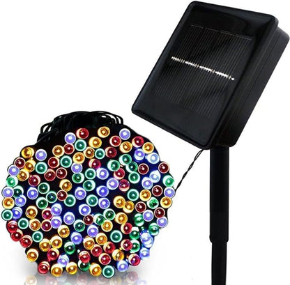 MAYSAK Solar String Lights Outdoor Waterproof 100LED 39.4ft Christmas Fairy Lights with 8 Modes Decoration Starry Light for Patio, Lawn, Landscape, Garden, Home, Wedding, Party, Xmas Tree