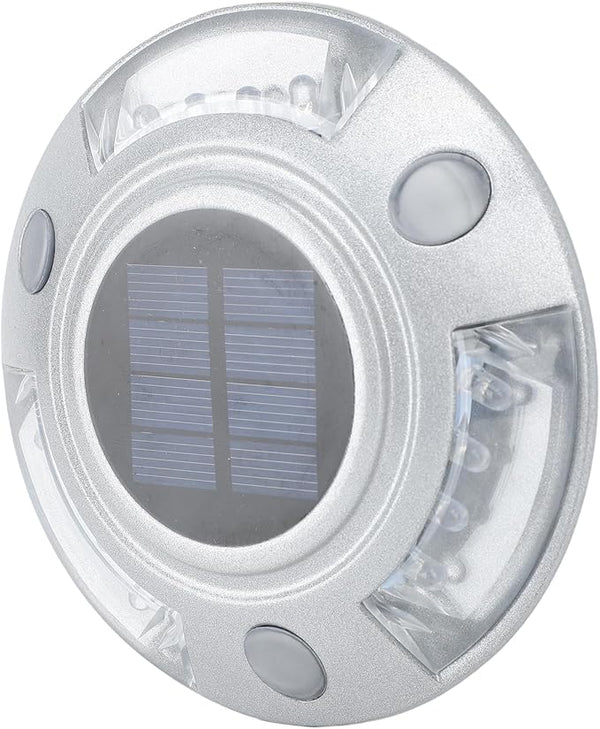 Driveway Dock Light, 800m Visible Distance Silver Solar Dock Light, Pathway Working Time Up to - Outdoor Deck Light | Lumora