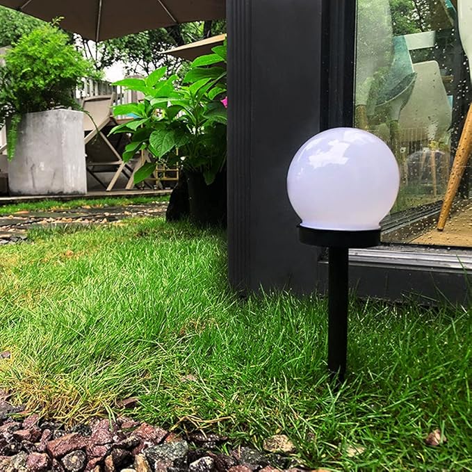 Solar Lights Outdoor 12 Pack Solar Pathway Lights Outdoor Waterproof LED Landscape Lights Solar Powered Outdoor Lights Solar Garden Lights for Pathway Walkway Yard