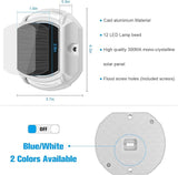 VOLISUN Solar Driveway Lights Dock Deck Lights 12 Pack,2 Colors in 1, LED Solar Powered Waterproof Outdoor Warning | Lumora