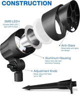 SUNVIE 6W LED Landscape Lights Low Voltage Landscape Lighting with Connectors Warm White Landscape Spotlights | Lumora