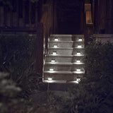 XLUX Solar Powered Lights for Deck Steps Stairs Fences Pathway Path, LED lamp, Outdoor Waterproof, White Light 2 | Lumora