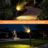 SUNTHIN Outdoor Landscape Lights 8 Pack, 600LM per Light, Retro Aluminum Light Socket | Lumora