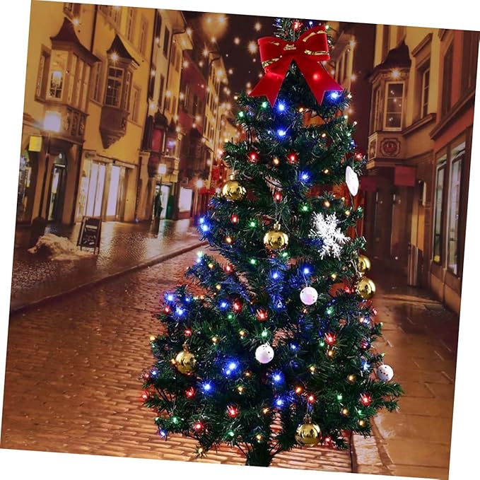 Solar LED String Lights Outdoor Beads Decorative Lamps with Color Modes for Garden Lawn Patio Energy-Saving Warm | Lumora