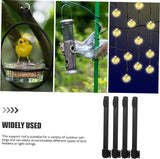 4pcs Outdoor String Light Holder Support Poles Hanging Rods for Gardens Patios and Bird Feeders Easy Installation | Lumora