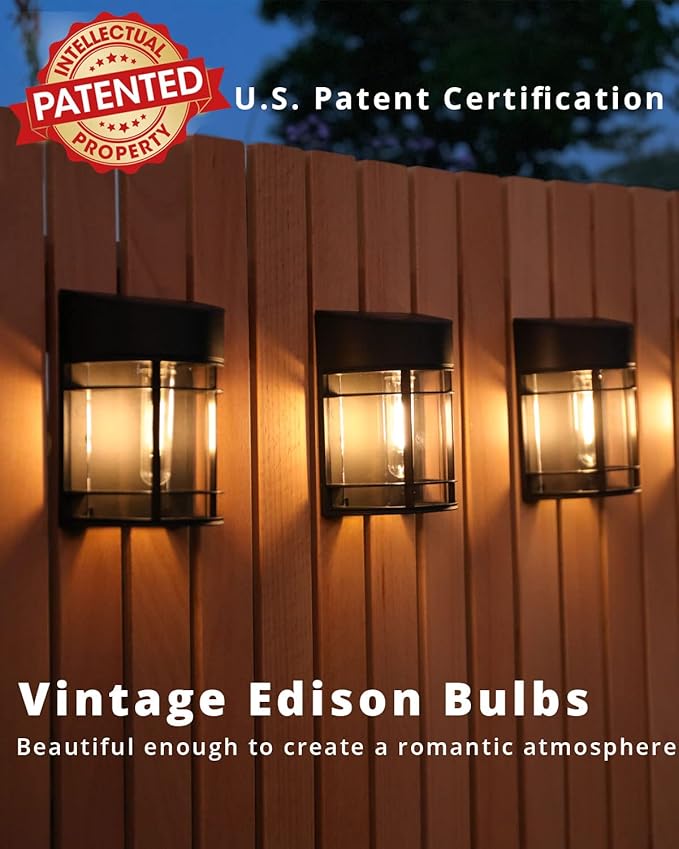 Solar Pathway Lights 6 Pack & 8 Pack Fence Lights