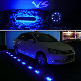 YiLaie Blue Solar Lights for Outside Auto ON/Off, Small Stick on Solar Strip Lights Outdoor Waterproof for Stair | Lumora