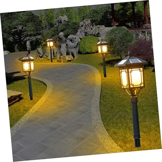 GANAZONO 1 Set Empty Lights Pole Solar Light Stake Replacement Light Link Pole Adapter - Outdoor Lighting Accessory | Lumora