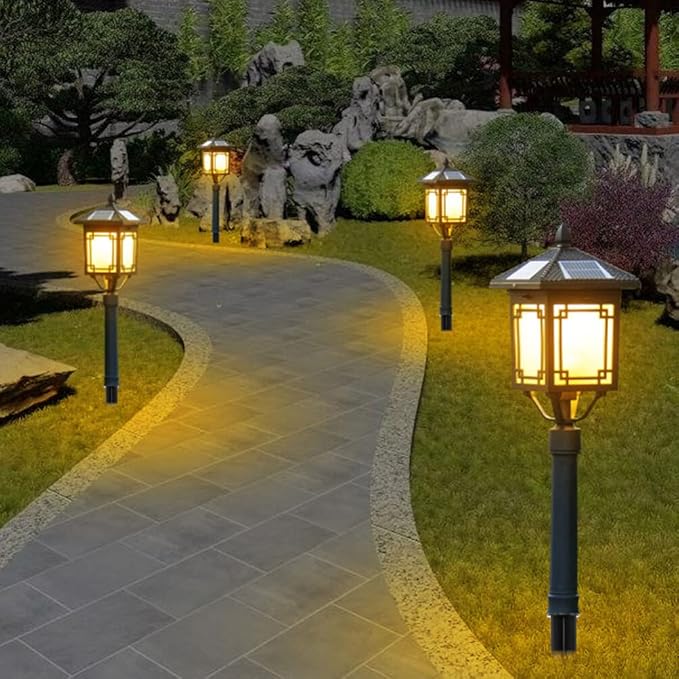 Solar Light Replacement Stakes with Extension Tubes and Connectors for Outdoor Landscaping Path Lights | Lumora