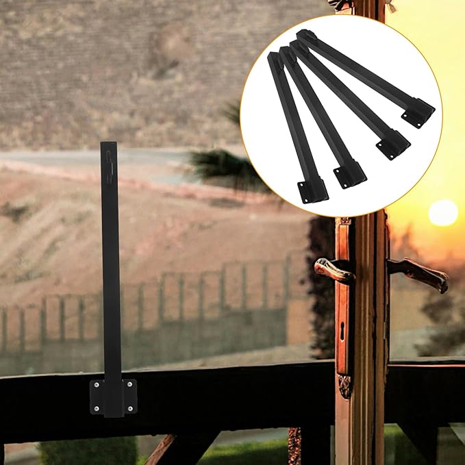 4pcs Outdoor Light Pole Hanger Support Rod String Lamp Holder for Garden and Patio Outdoor Lighting for Bird | Lumora