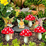 Generic Mushroom Solar Lights Outdoor, Waterproof Mushroom Landscape Lights 8 Lighting Modes Mushroom Garden Fairy | Lumora
