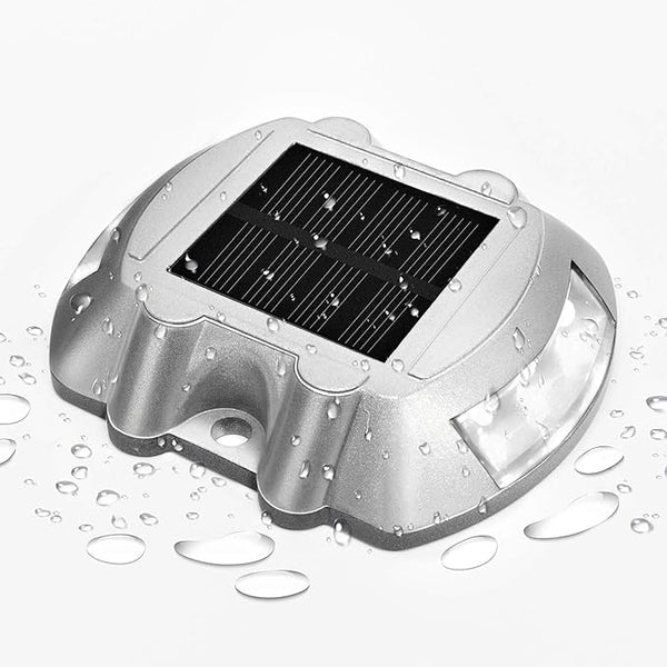 JIGUOOR Solar Deck Lights LED Driveway Lights Solar Powered Dock Light Outdoor IP68 Waterproof Road Markers for | Lumora