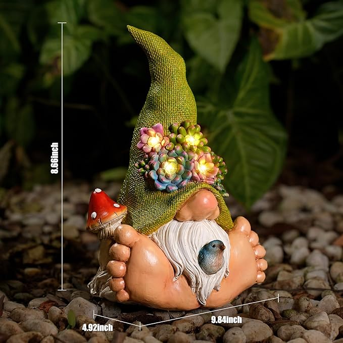 Solar Turtle Garden Statue with Bunny and LED Succulent Flowers – Outdoor Lawn Decor with Lights, Cute Animal Yard | Lumora