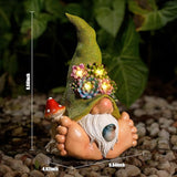 Solar Turtle Garden Statue with Bunny and LED Succulent Flowers – Outdoor Lawn Decor with Lights, Cute Animal Yard | Lumora