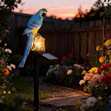 Solar Parrot Garden Lights, Outdoor Decor Figurine Stakes for Patio Waterproof Garden Light Decoration for Walkway | Lumora