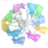 8.5FT Easter Decorations Bunny Lights, 10Pcs LED Pastel Easter Bunny Lights Plug in, Easters Light String for | Lumora