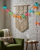11FT Multicolor String Lights with 10 Bulbs, Colored Backyard Patio Indoor/Outdoor UL Listed String Lights, Hanging | Lumora