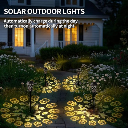 Solar Pathway Lights, Hummingbird Metal Copper Lantern for Garden, Patio, Lawn, Walkway, Outdoor Waterproof Landscape Lighting Decorative, Ideal Gifts for Women, Mom, Grandma (1)