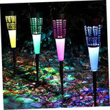 UPKOCH 6pcs Solar Pathway Stake Lights Outdoor Garden Lamp Warm Lighting for Driveway Lawn and Patio Decor | Lumora