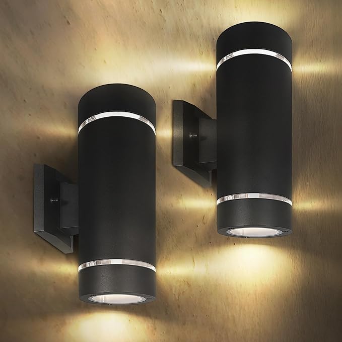 ASD 2 Light LED Indoor & Outdoor Wall Light Fixture | 18W 1180LM 3000K-5000K 100-277V Cylinder Up Down Lights | | Lumora