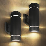 ASD 2 Light LED Indoor & Outdoor Wall Light Fixture | 18W 1180LM 3000K-5000K 100-277V Cylinder Up Down Lights | | Lumora