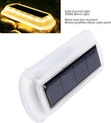 4 Pack Solar Ground Lights, IP65 Weatherproof, 3000K Warm White LED, Outdoor Solar Pathway Lights for Garden Lawn | Lumora