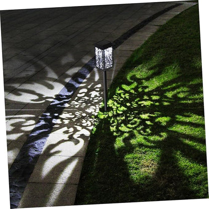 balacoo LED Solar Garden Light Outdoor Ground Lamp Easy Install Solar Lawn Light for Patio Pathway Landscape Decor for Parks and Villas