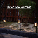 GOODSMANN Landscape Lighting Kits 8PK 12V AC Low Voltage Outdoor Hanging Path Lights 1.1W LED 32 Lumen 2900K Warm | Lumora