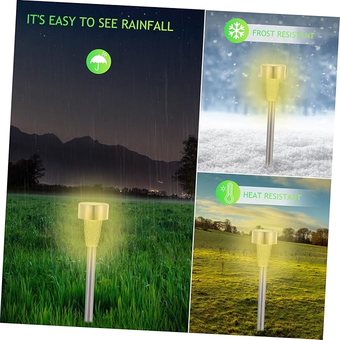 12pcs Solar Lights Patio Lights Outdoor Pathway Low Voltage Landscape Stake for Garden Decor | Lumora