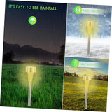 12pcs Solar Lights Patio Lights Outdoor Pathway Low Voltage Landscape Stake for Garden Decor | Lumora